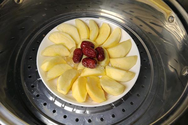 蒸苹果的做法图解5