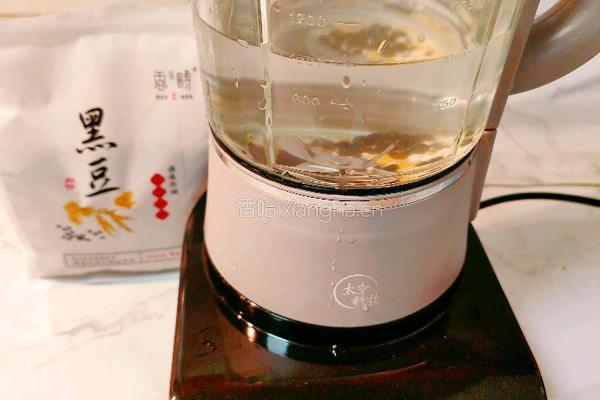 黑豆浆的做法图解4