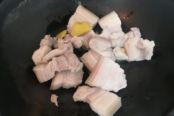 百叶红烧肉的做法图解7