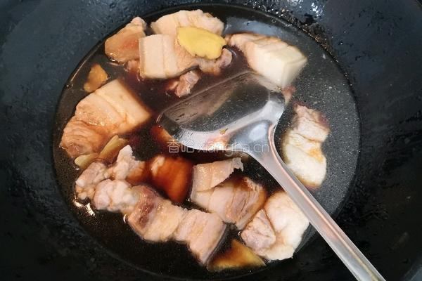 百叶红烧肉的做法图解10