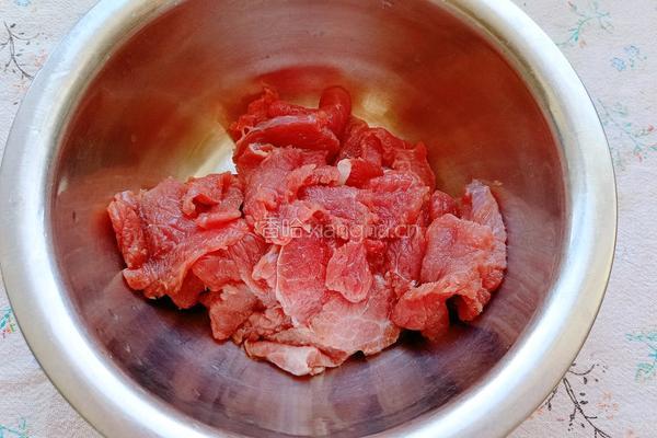 小炒牛肉的做法图解2