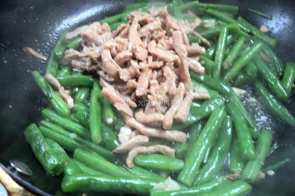 四季豆炒肉的做法图解11