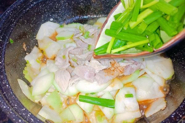 肉片炒蒲瓜的做法图解13