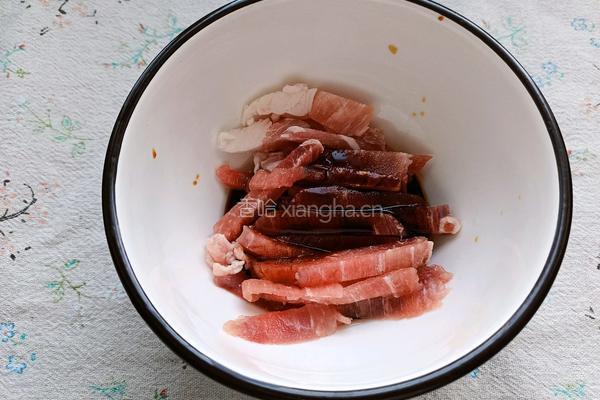 芸豆炒肉丝的做法图解5