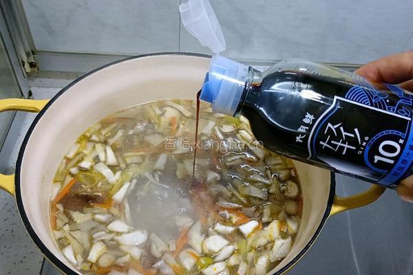 香菇鸡肉粥的做法图解5