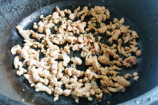豌豆炒肉的做法图解8