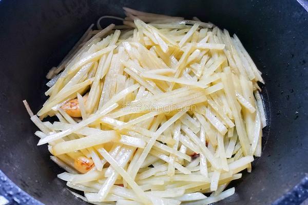土豆丝炒肉的做法图解9