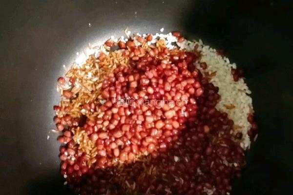 红豆双米粥的做法图解4