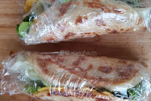 简单饱腹的手抓饼的做法图解7
