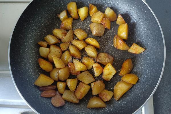 黑胡椒烤土豆块（平底锅版）的做法图解5
