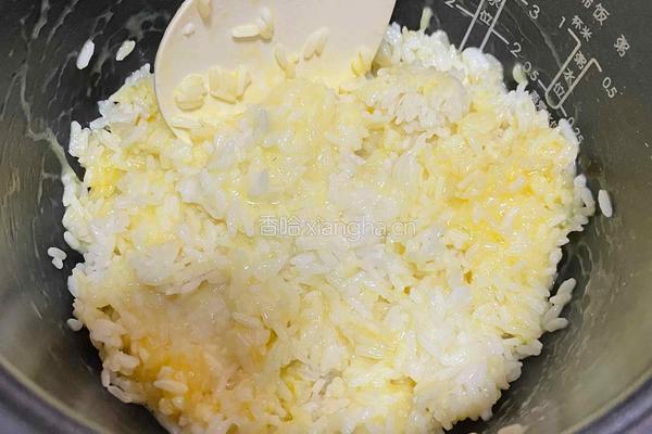 包菜蛋炒饭的做法图解3