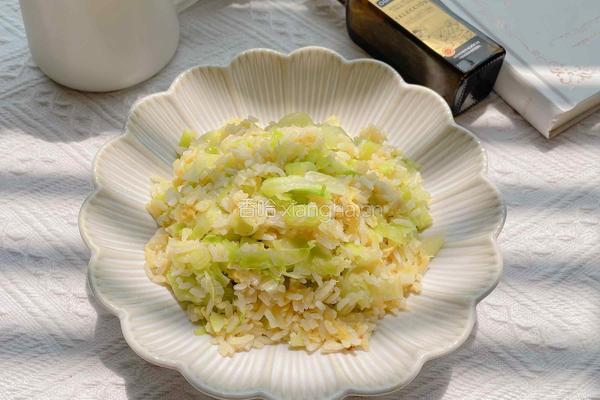 包菜蛋炒饭的做法图解14