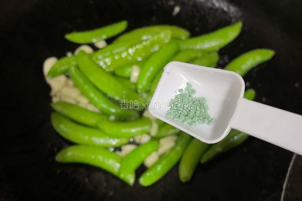 清炒甜豆的做法图解7
