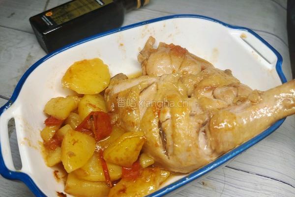鸡腿焖土豆的做法图解7