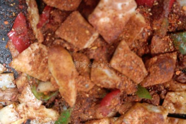 风味羊肉炒囊的做法图解8