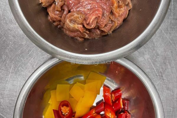 辣椒炒牛肉的做法图解6