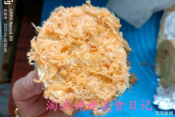 清真牛肉松蛋糕卷的做法图解23
