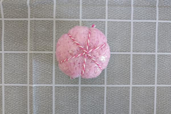樱花土豆泥饭团的做法图解9