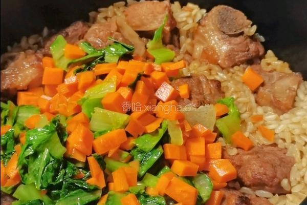 叉烧排骨闷饭的做法图解9