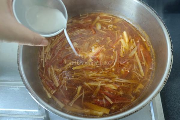 家常酸辣汤的做法图解13