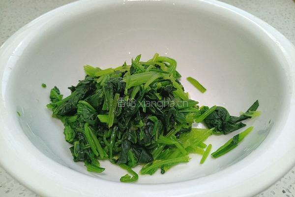 花生拌菠菜的做法图解8