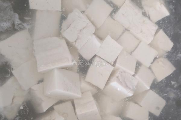 麻婆豆腐的做法图解3