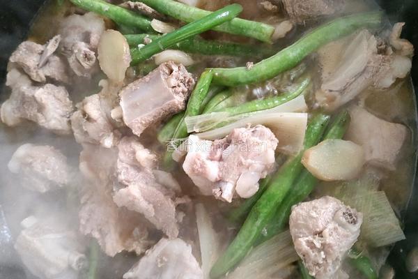 豆角盖被的做法图解4