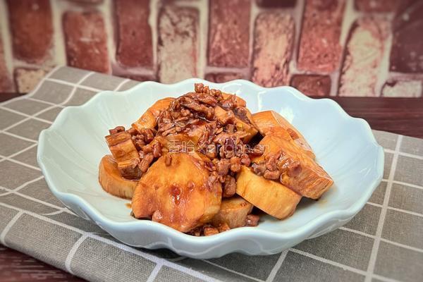 【春季养生菜】肉末杏鲍菇