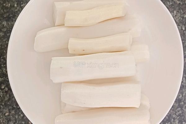 蜂蜜百香果山药条的做法图解1