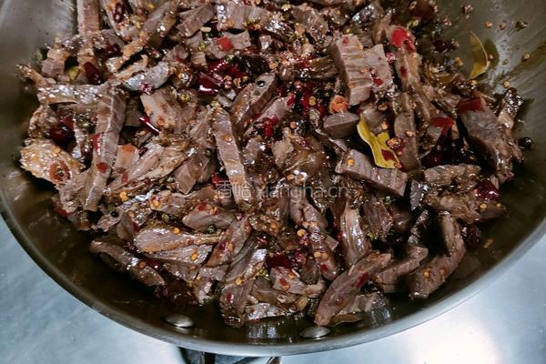 干煸牛肉的做法图解4