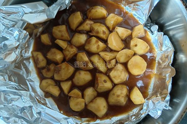 这样烤土豆不放一点油，超级健康！的做法图解6