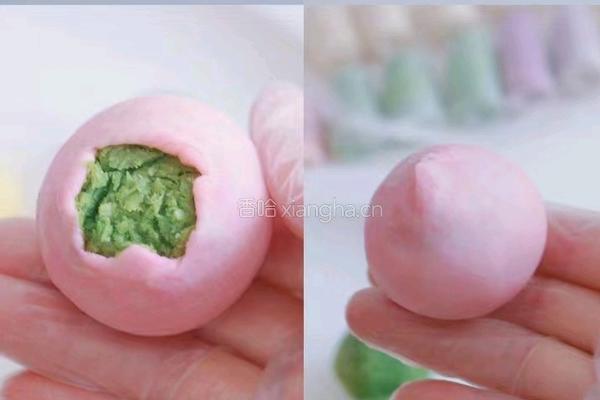 中式传统点心～荷花酥的做法图解6
