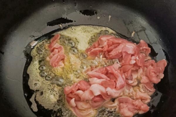 芹菜瘦肉炒面的做法图解4