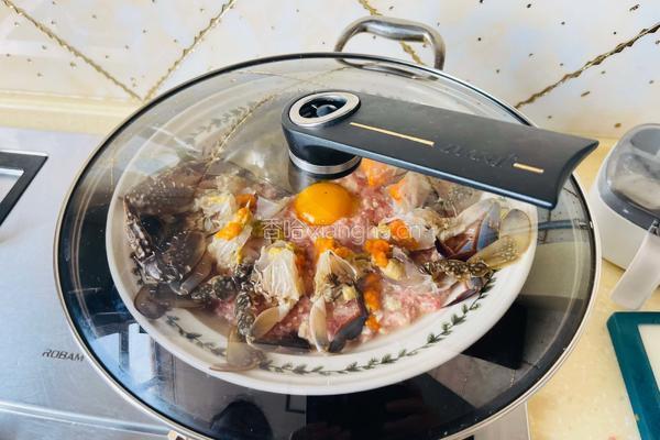 肉饼和乐蟹的做法图解10