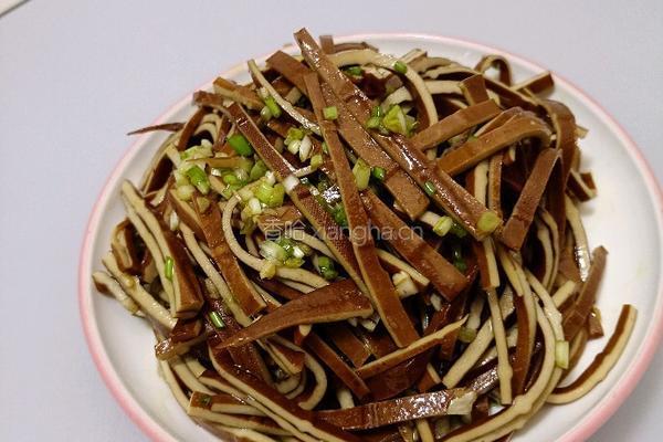 凉拌豆腐干