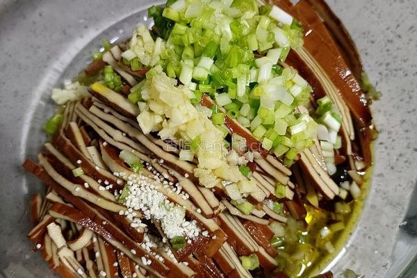 凉拌豆腐干的做法图解6