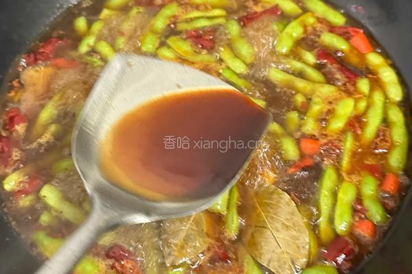 辣卤毛豆的做法图解8