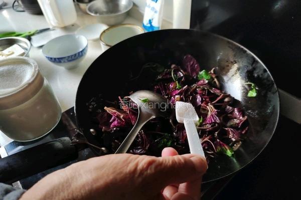 蒜瓣炒苋菜的做法图解4