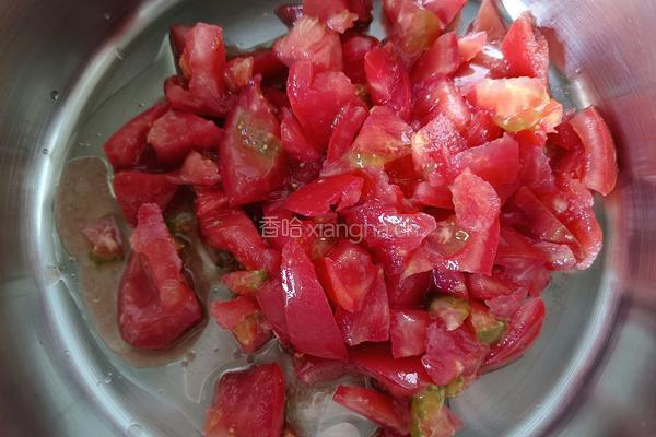 番茄豆瓣酥的做法图解3
