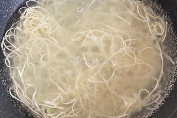 鸡丝凉面的做法图解5