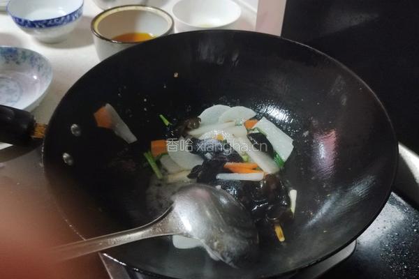 山药炒鱼片的做法图解9