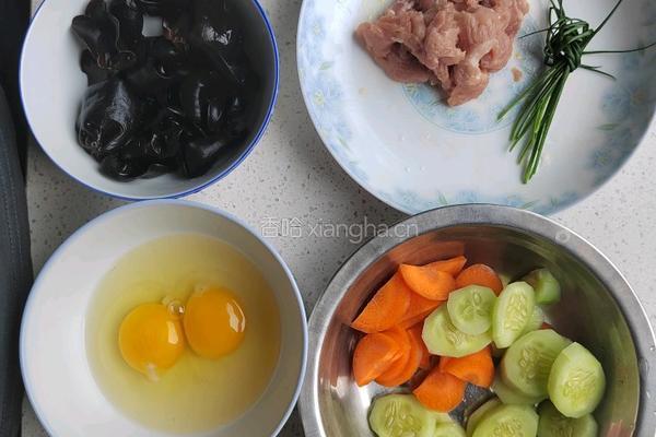 木须肉的做法图解1
