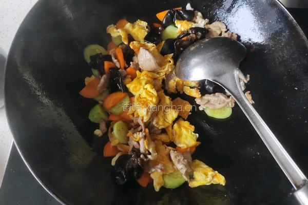 木须肉的做法图解9