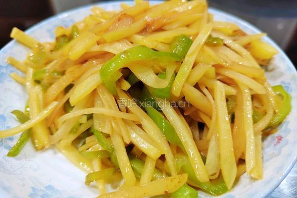 青椒土豆丝的做法图解7