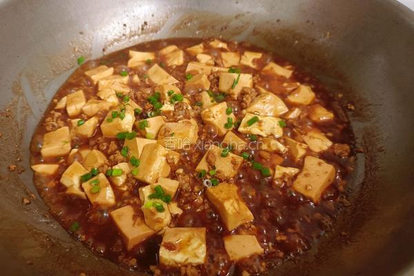 肉沫烧豆腐的做法图解11