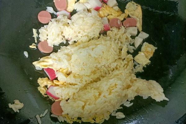 蛋炒饭的做法图解6