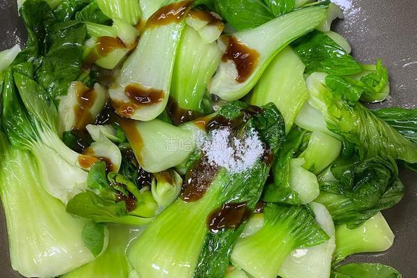 蚝油上海青的做法图解4