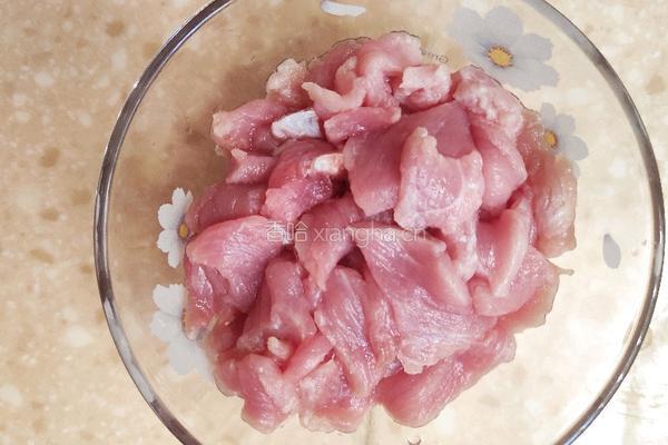 莲藕炒肉片的做法图解2