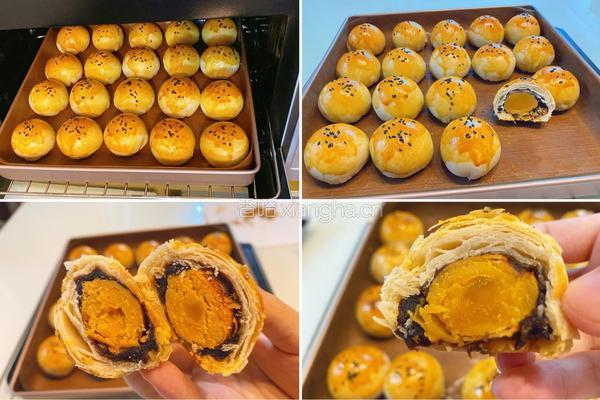 蛋黄酥的做法图解8