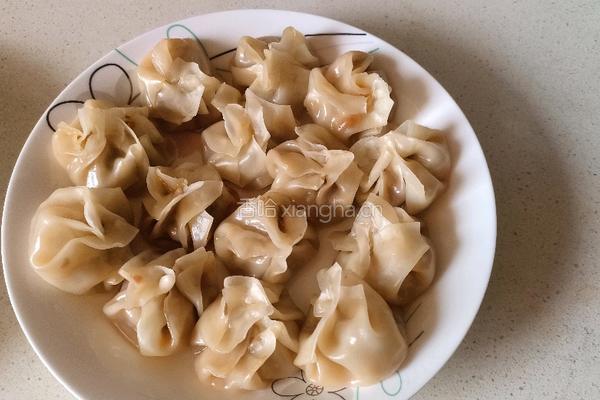馄饨皮小蒸包的做法图解13